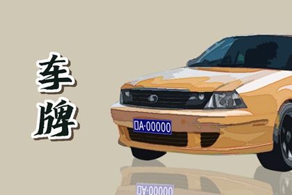 车牌基础注意点
